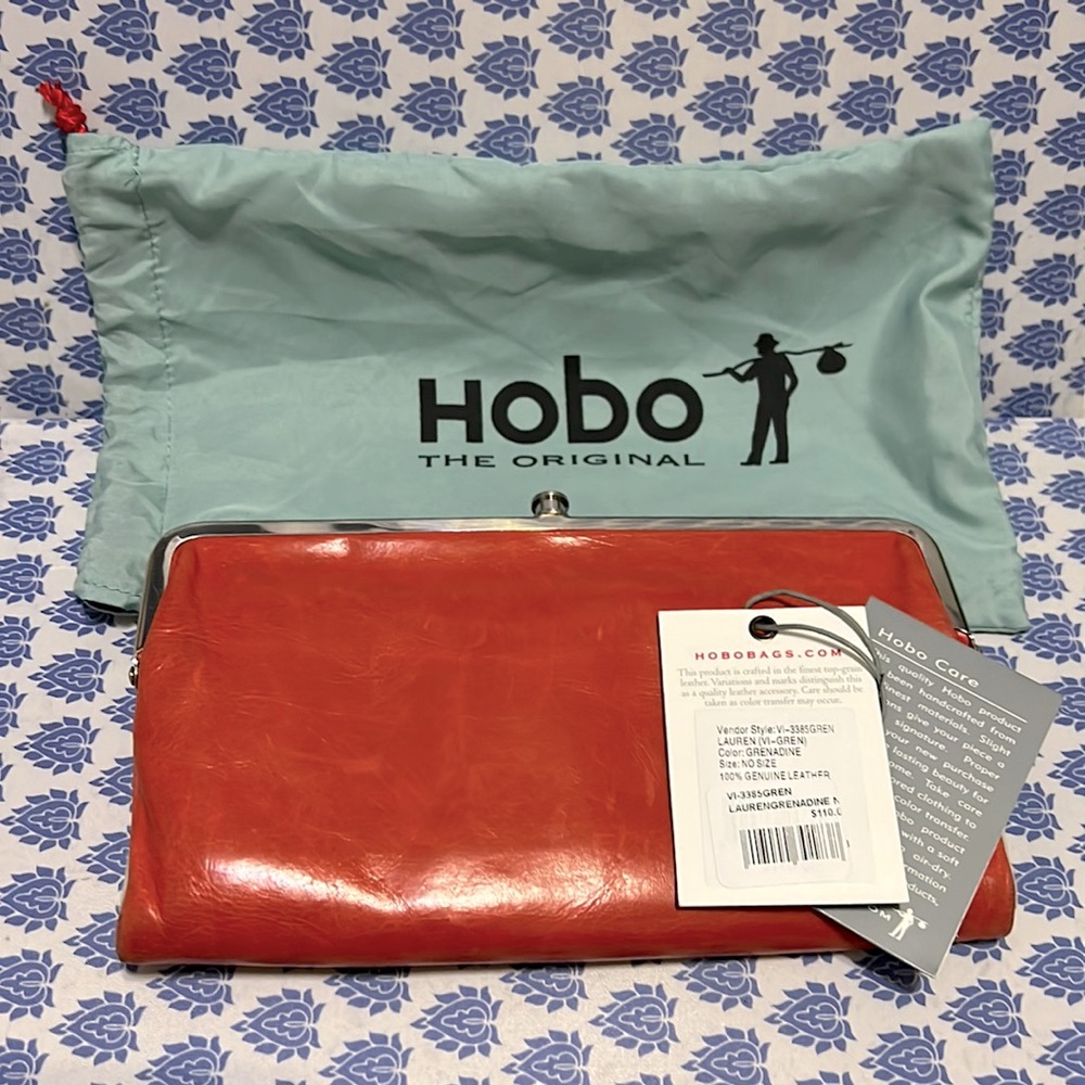 Hobo leather clutch/wallet